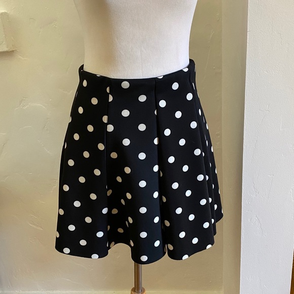 ZARA Polka Dot Skirt - Size L fits like M - Picture 1 of 3